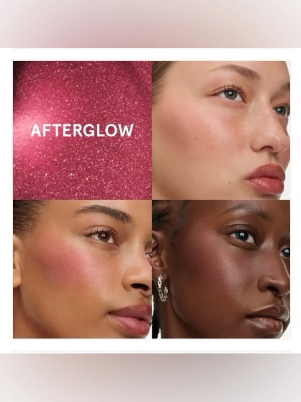 New Glossier Mini Cloud Paint Trio - Glisten, Afterglow, Crimson - Holiday 2025